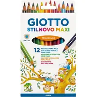 Giotto Stilnovo Maxi 12 St. farbig sortiert