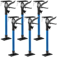 Tectake tectake® 6er-Set Türspanner, stufenlos höhenverstellbar, Belastbarkeit 30 kg