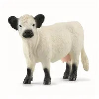 Schleich 13960 - Farm World, Galloway Kuh, Tierfigur, Länge:
