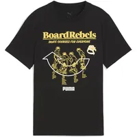 Puma Mid90s Graphic Tee B T-Shirts, Puma Black, 152