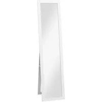 Homcom Standspiegel, Ganzkörperspiegel mit Ständer, freistehender Wandspiegel, Ankleidespiegel, Garderobenspiegel