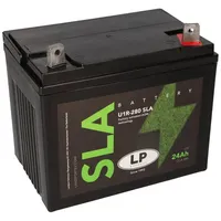 Landport AGM Batterie 12V 24Ah für Rasenmäher Rasentraktor LS