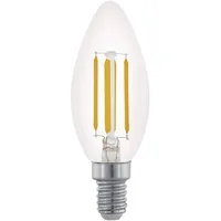 EGLO LED Kerze warmweiß, 2700K 350lm 4W dimmbar,