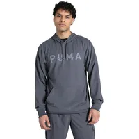 Puma Cloudspun Branded Hoodie Kapuzenpullis, galactic gray