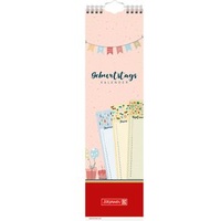 Brunnen Geburtstagskalender 1070474, jahresunabhängig, 10 x 35 cm
