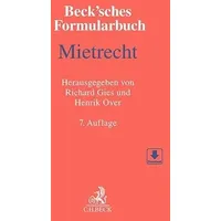 C.H. Beck Verlag Beck'sches Formularbuch Mietrecht