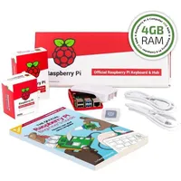 Raspberry Pi Raspberry PI4B-4GB inkl. Full-Kit, Entwicklungsboard + Kit