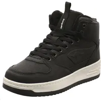 KangaROOS K-Top Power Mid Sneaker, Jet Black, 38