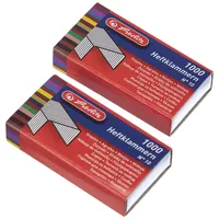 Herlitz No.10 Heftklammern Blister, 2000 Stück