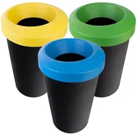Kadax Abfalleimer-Set 3x25L