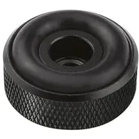 Dynavox Gerätefüsse mit Rändelung mini aus Aluminium, für HiFi