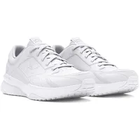 Under Armour Edge Leather Sportschuhe - White / White
