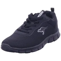 KangaROOS Damen K-RF Alea Sneaker, Jet Black/Mono, 38 EU