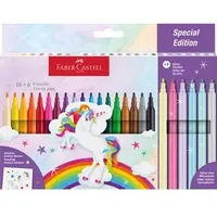 Faber-Castell Filzstifte Einhorn 24 St. mehrfarbig