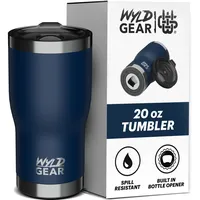 Wyld gear Isolierflasche Tumbler 591 ml, Marineblau