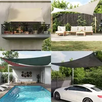 VidaXL Sonnensegel 160 g/m2 Terrakottarot 2x3 m HDPE