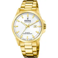 Festina ACERO CLASICO F20044/2 Herrenchronograph - Goldfarben/Silber
