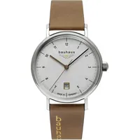 Bauhaus Damenuhr Hellbraun 36 mm 21411