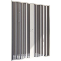 Idralite Faltduschtür aus pvc weiss h 185 mod. Flex