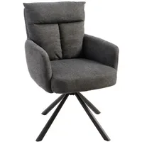 Riess-Ambiente Armlehnstuhl Polyester grau 1