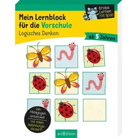 ArsEdition Mein Lernblock für die Vorschule – Logisches Denken