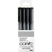 Copic MULTI LINER Set schwarz 4 Stück