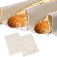 Fainca Premium Bäckerleinen, Leinentuch zum Brot Backen, Bäckerleinen Teigtuch,