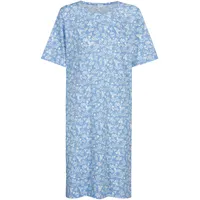 MEY Nachtwäsche Serie Flower Meadow Sleepshirt, Rundhals, Kurzarm, für