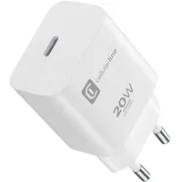 Cellular Line USB Typ-C Travel Charger 20W White (60005)
