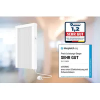 Evarmo Elektroheizung areo smart Flächenspeicherheizung 650 Watt - digitales
