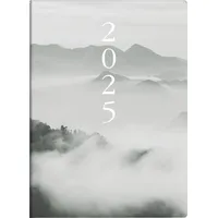Rido/idé Taschenkalender Mod. Technik S 2025 „Cloudy Mountains“ |