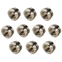 Tecuro Heizkörper - Reduzierstück 1/2 Zoll AG x 3/8