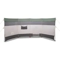 VidaXL Camping-Windschutz Grün 366x152x152 cm Wasserdicht