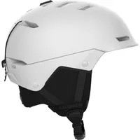 Salomon Husk Skihelm (Größe 53-56CM, weiss)