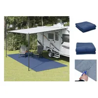 VidaXL Zeltteppich Blau 5,5x2,5 m