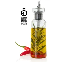 AdHoc Essig- und Ölflasche AromaPour 300 ml Glas Transparent