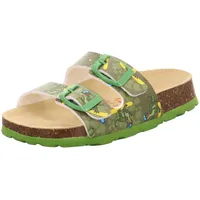 Hummel Superfit Fussbettpantoffel 1800111 Hausschuh, Olive Grün 7060, 28