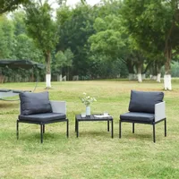 Casa.pro Accettura Set 3-tlg. Grau