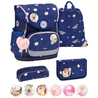 Belmil Premium Compact Plus Daisy Schultaschen-Set 5-tlg. (405-41/P/S/3)
