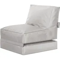 Magma Heimtex Sitting Point Sitzsack Twist Scuba 300, Grau