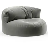 Green Bean Sitzsack mit Rückenlehne 90x50cm mit hochwertiger EPS