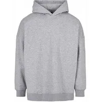 Build Your Brand Oversized Cut On Kapuzenpullover Grey XL