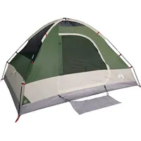 VidaXL Kuppel-Campingzelt 2 Personen Grün Wasserdicht