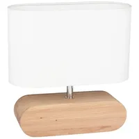 Spot-Light Spot Light Tischlampe LISENTA, Braun - Weiß -