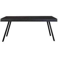 White Label Suri Esstisch 220x100cm Schwarz