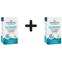 Nordic Naturals Ultimate Omega + CoQ10 Fischöl 1280 mg