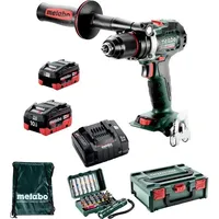 Metabo Akku-Bohrschrauber BS18LTXBLI + Metabox145 + Bit-Box + 5,5/10,0Ah