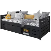 TICAA Sofabett Naomi inkl. Funktionsschubkästen, 90x200