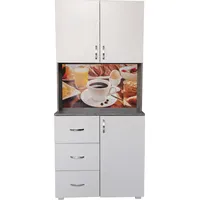 Hti-Living Küchenschrank Blanca Bistro 80 x 180 x 40