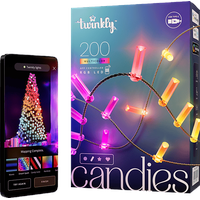 Twinkly Candies Candles LED Lichterkette RGB 16 Mio. Farben